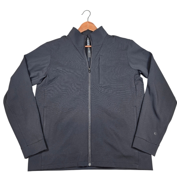 lululemon athletica Other - Lululemon Men's Black Sojourn Performance Stretch Full Zip Jacket, Size XL, LOGO